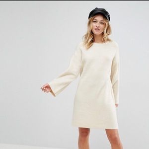 ASOS Bell Sleeve Sweater Dress